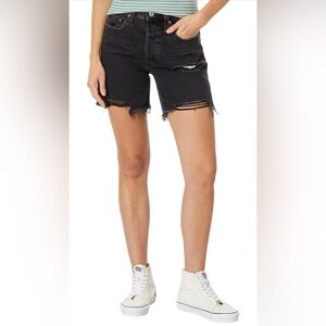 Levi's Women's 501 Mid Thigh Shorts Size 34